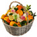 orange fruit basket. Peru